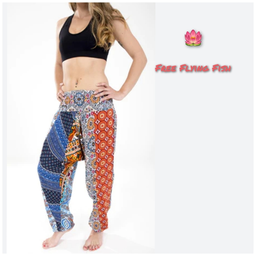 Free Flying Fish Yoga Pants